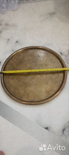 Медный поднос