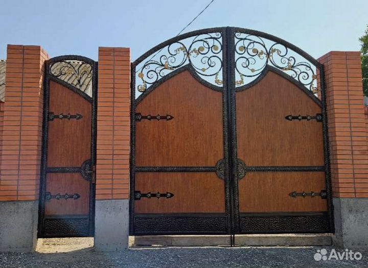 Ворота на заказ кованые