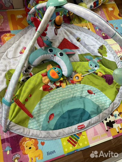 Развивающий коврик tiny love солнечная полянка