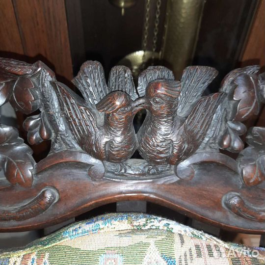 Антикварное кресло 19 век редкость