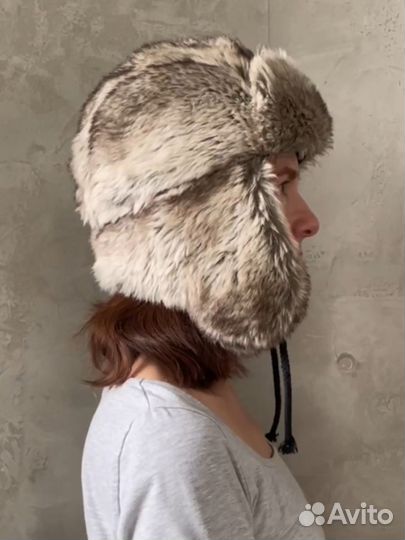 Шапка ушанка женская Меховая One size