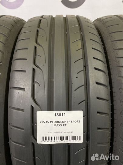 Dunlop SP Sport Maxx RT 225/45 R19