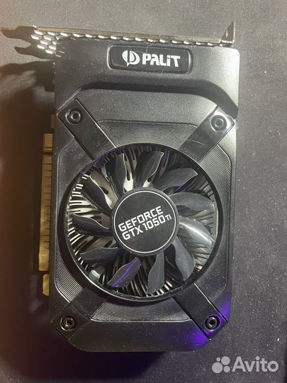 Видеокарта gtx 1050 ti 4gb palit