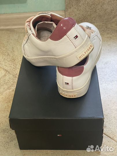 Кеды 39 кожа оригинал Tommy Hilfiger