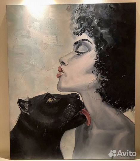 Картина маслом на холсте большая