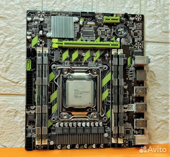 Материнская плата X79 Xeon E5 2650v2 32Gb