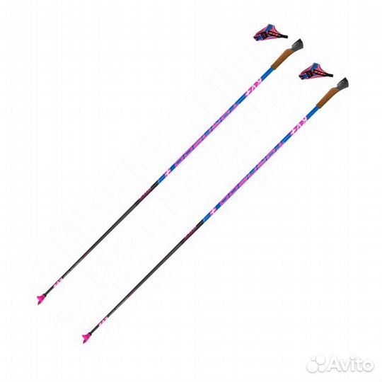 Лыжные палки kv+ tornado pink QCD