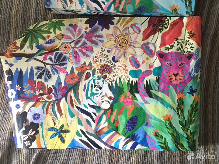 Пазлы 1000 Цветные тигры