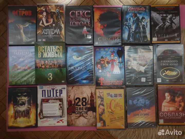 Двд диски с фильмами и караоке