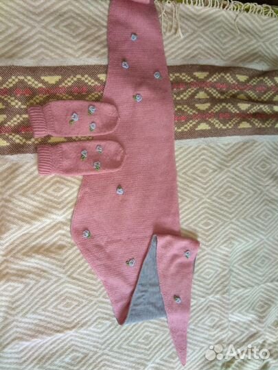 Шарф и варежки