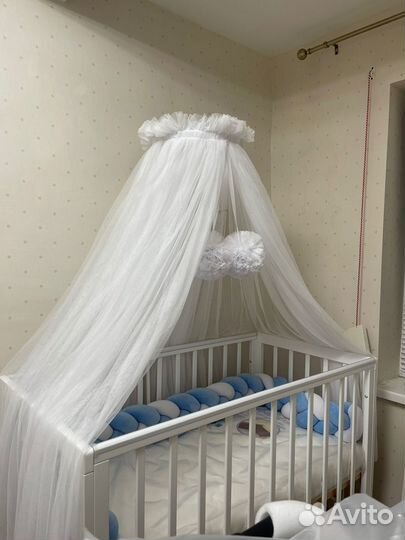 Балдахин в детскую кроватку