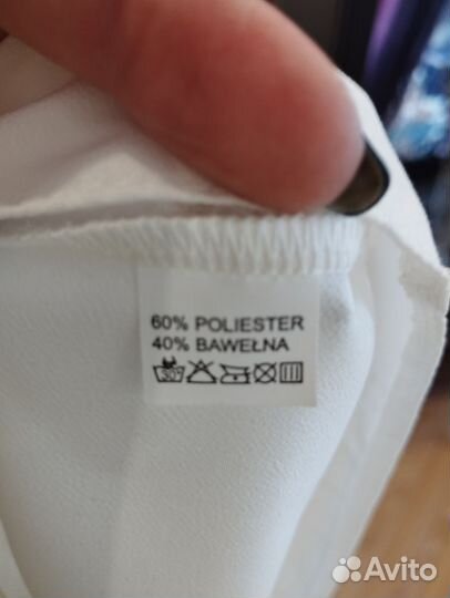 Блузка белая 140