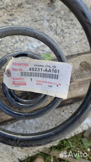 Пружины стойки toyota камри solara