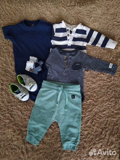 Вещи на мальчика 0-6 мес