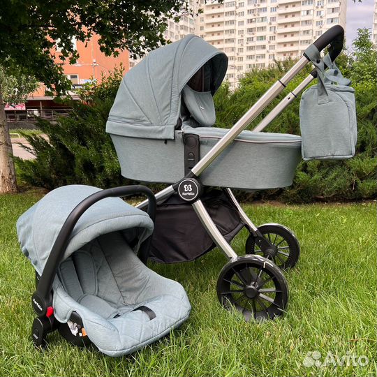 Детская коляска Baby shell 3в1