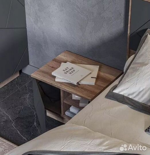 Тумба прикроватная Даллас новая современная