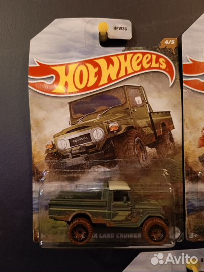 Hot Wheels Спецсерия MUD runners OFF road cars