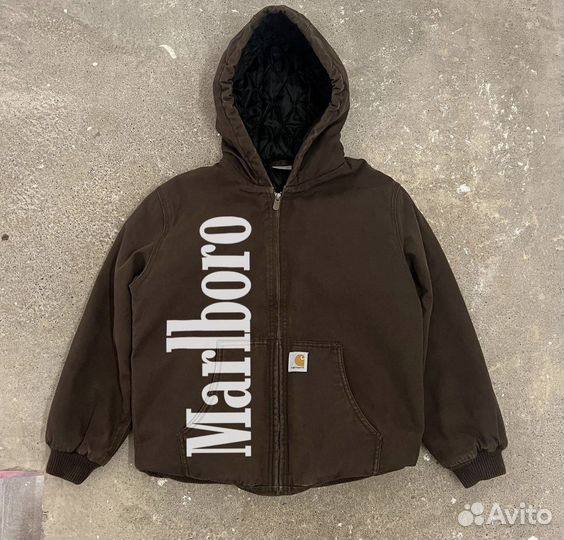 Винтажная куртка Carhartt Marlboro Active Jacket