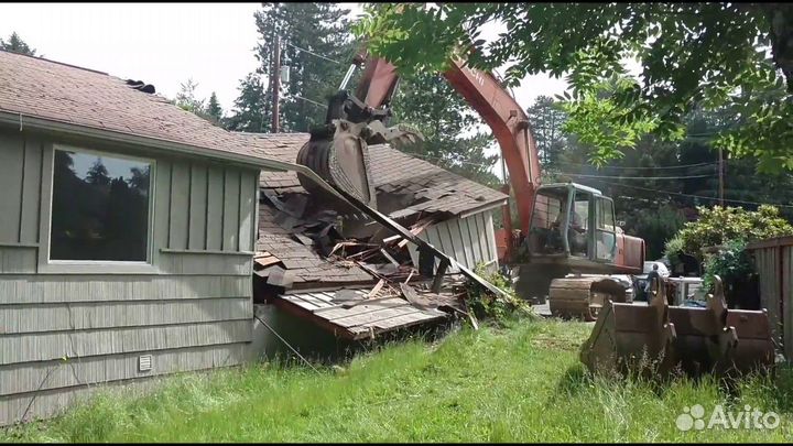 Снос дома