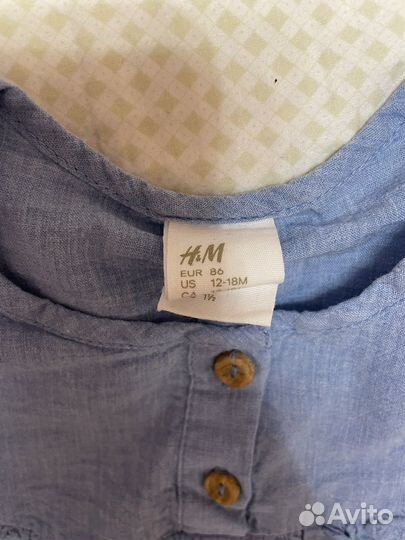 Рубашка hiM 86 размер для девочки