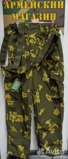 Брюки М-55 рип-стоп пв, ткань смесовая