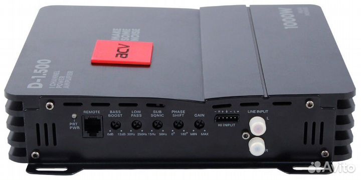 Усилитель моноблок ACV D-1.500 650Вт RMS в 1ом