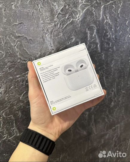 Беспроводные наушники apple airpods 3