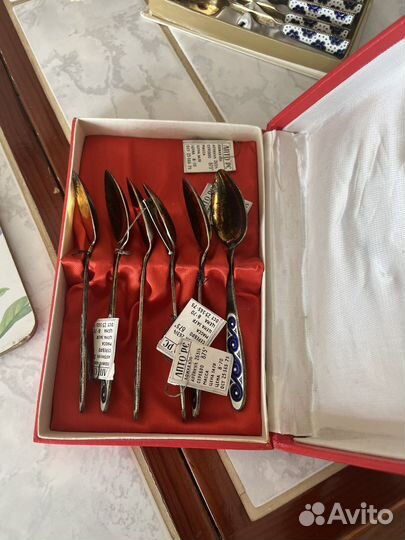 Кофейные ложки СССР серебро