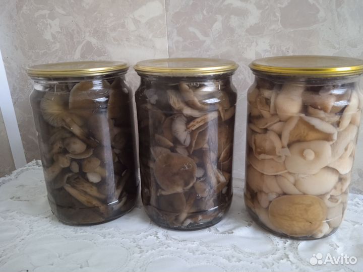 Грибы маринованные