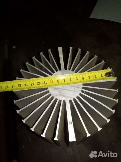 Радиатор алюминиевый светодиодного фонаря