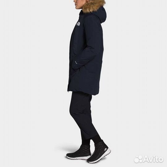 THE north face Down Jacket Women's Navy (M)(64)