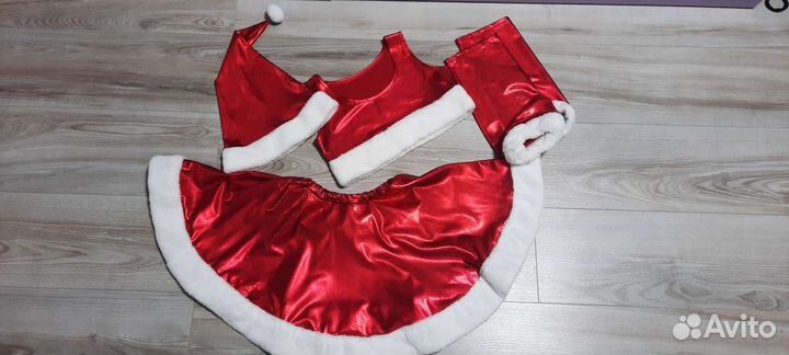 Новогодний костюм Санты, купальник