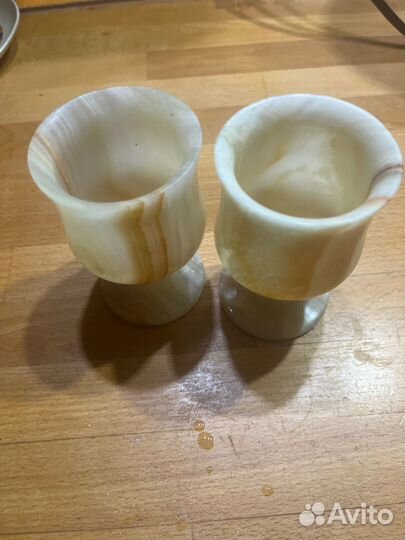 Бокалы из оникса, 100 мл