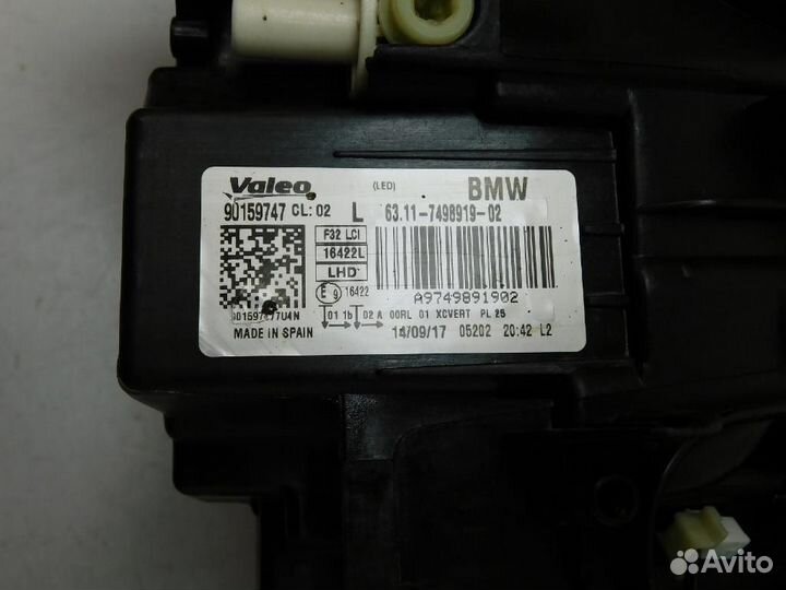 Фара левая BMW 4-Series/M4