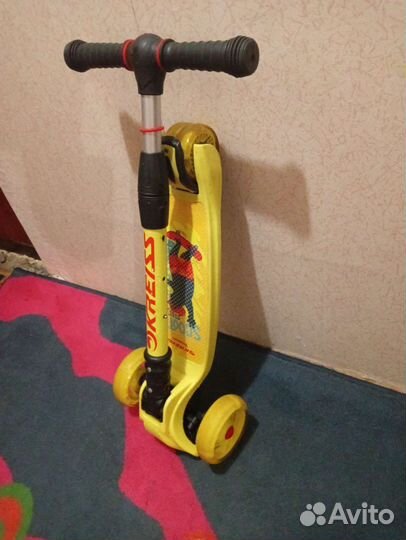 Самокат детский трехколесный