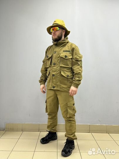 Тактический костюм Горка Тайга Хаки Песок