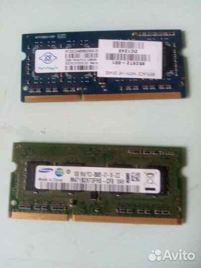 Оперативная память ddr3 для ноутбука