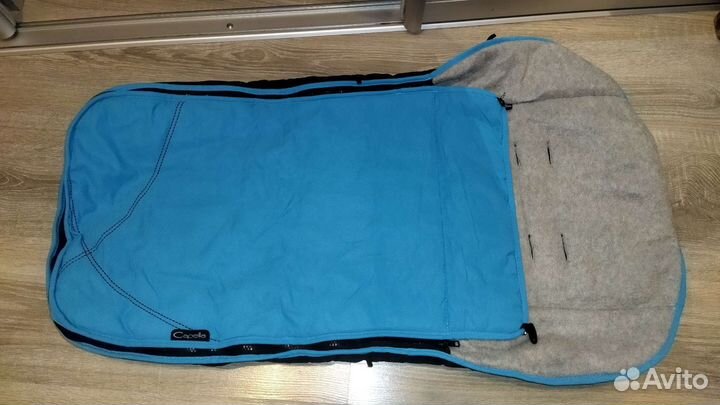 Конверт в коляску на овчине