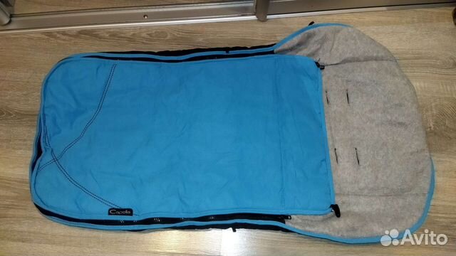 Конверт в коляску на овчине