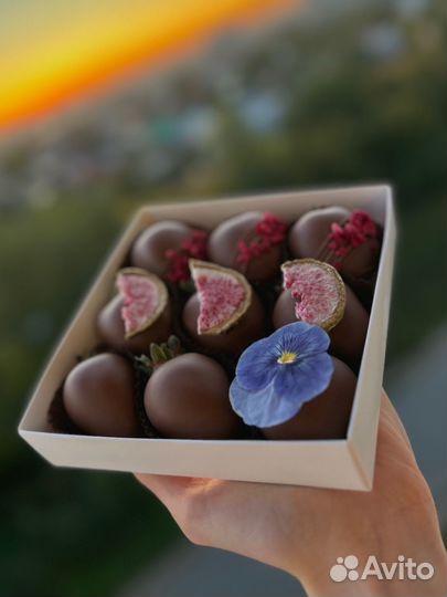 Клубника в шоколаде