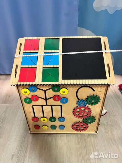 Бизиборд домик большой 50 см