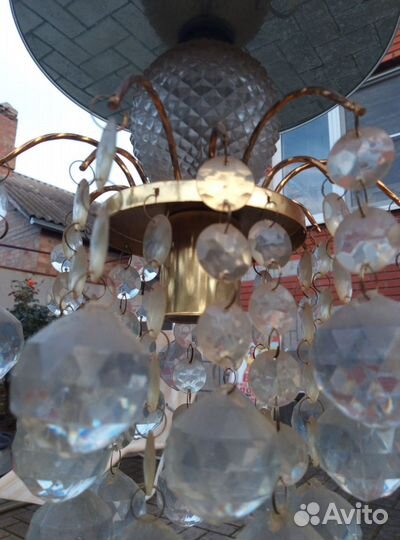 Люстра потолочная бу