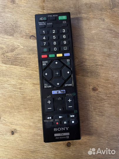 Пульт ду к телевизору Sony Rm-ED062