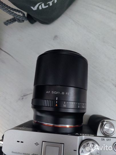 Viltrox 50mm 1.8 Sony FE объектив - бесп.доставка