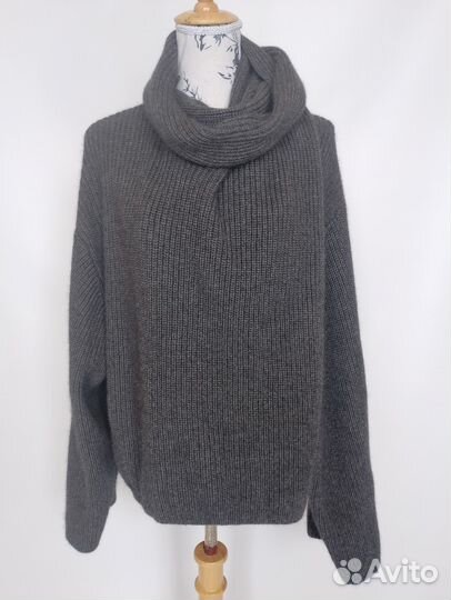 Кардиган Bazilika с шарфом кашемировый