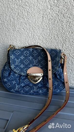 Сумка louis vuitton denim джинсовая