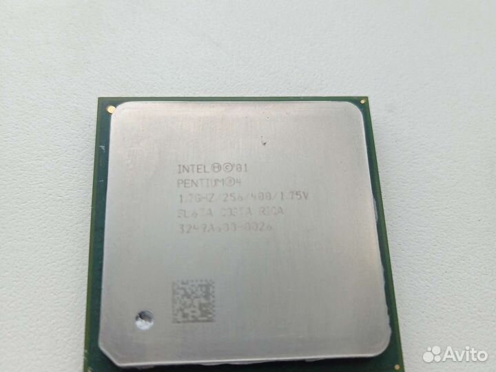 Процессор intel pentium 4 1.7ghz