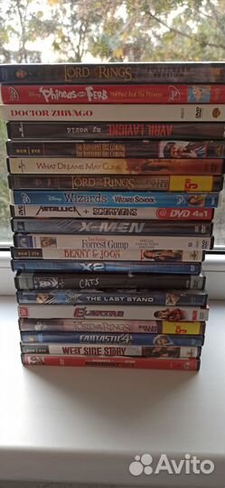 DVD диски фильмы на английском