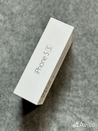 Коробка от iPhone 5s Silver 32GB