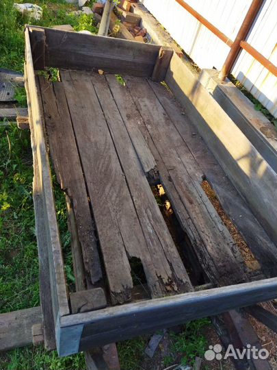 Сани для лошади и хомут